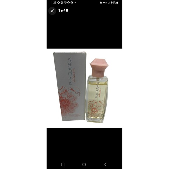 fragrance spray 1.7 Oz New Avon Pur Blanca Blossom Eau De Toilette Spray - Picture 5 of 7